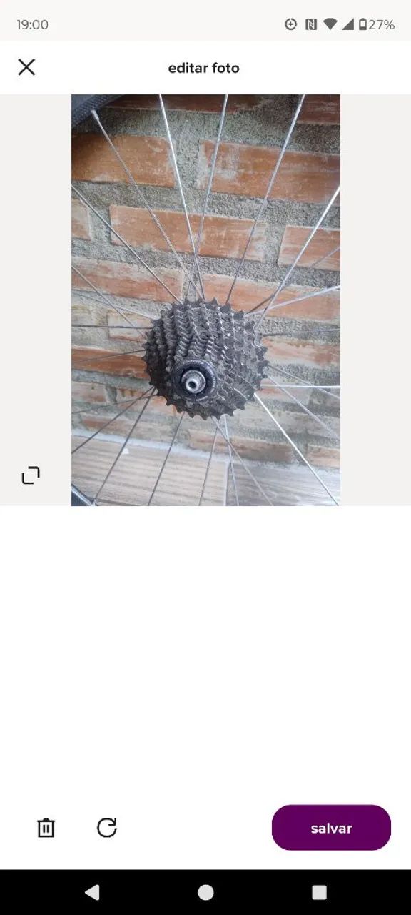 Roda de Carbono Zipp traseira  - Foto 2