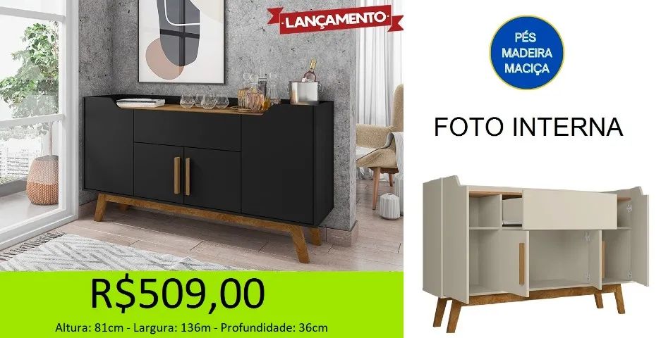 Aparador buffet - entrega imediata  - Foto 2