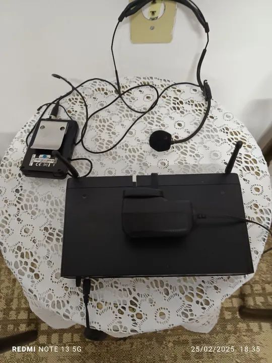 Microfone Sem Fio Lapela Profissiona - Foto 2