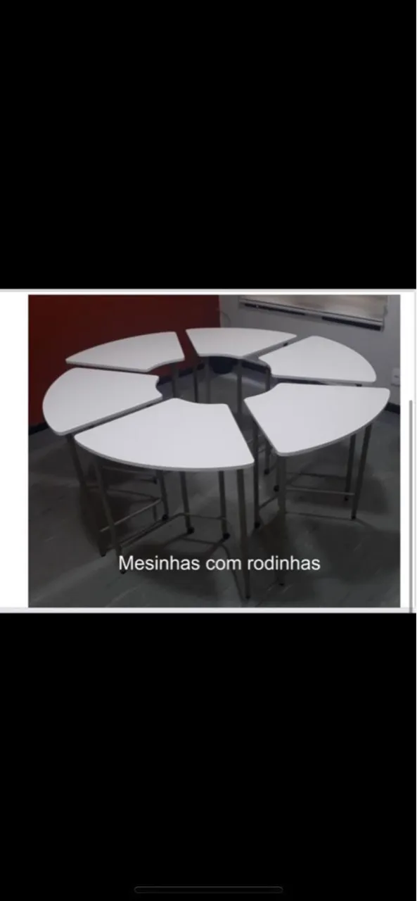Mesas modulares para escritório