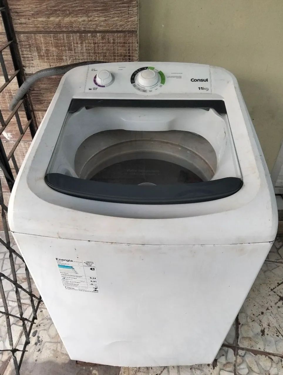 Máquina de lavar roupa 11kg 