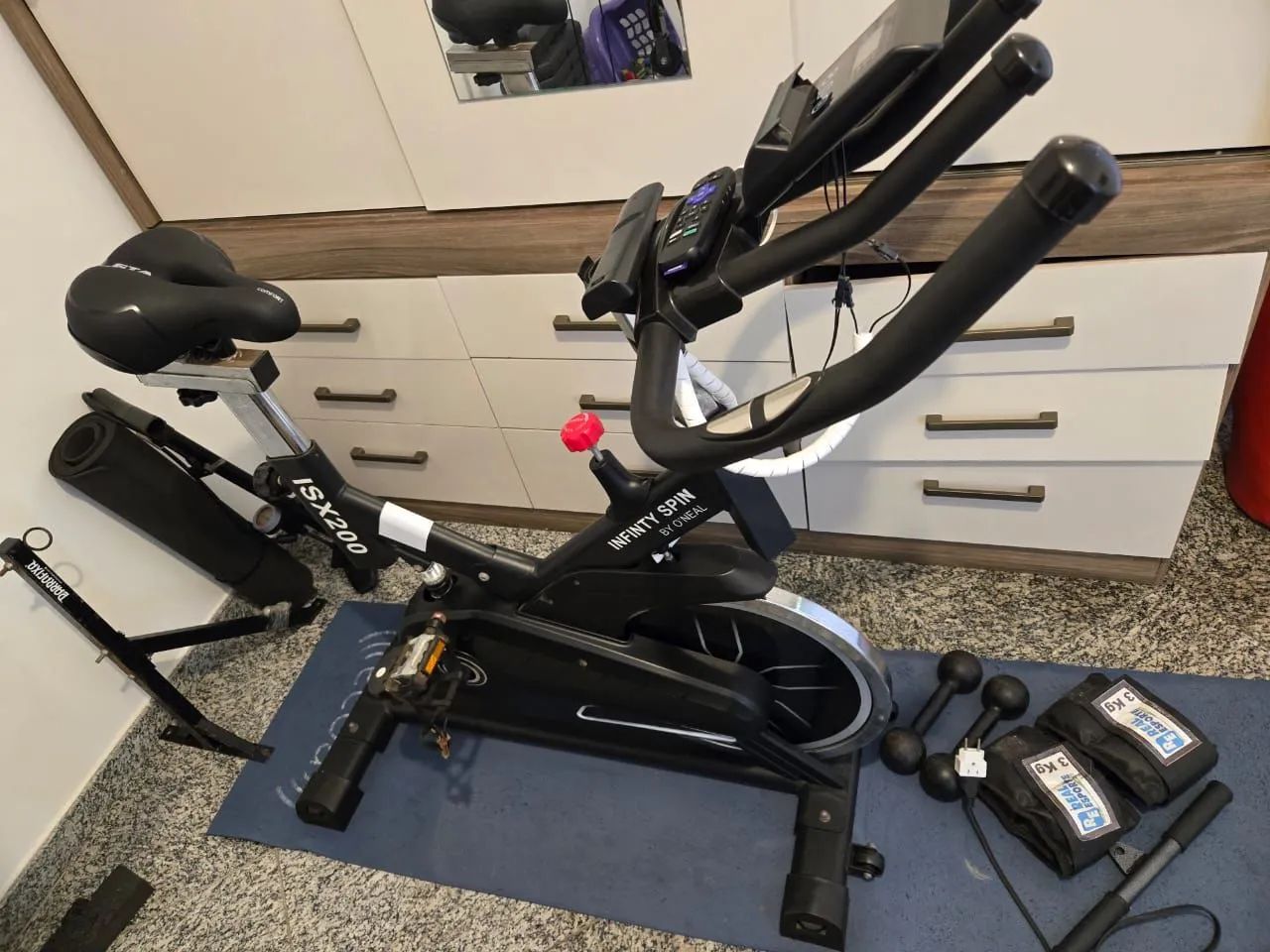 Bicicleta Ergometrica Spinning Oneal Top de linha! - Foto 2