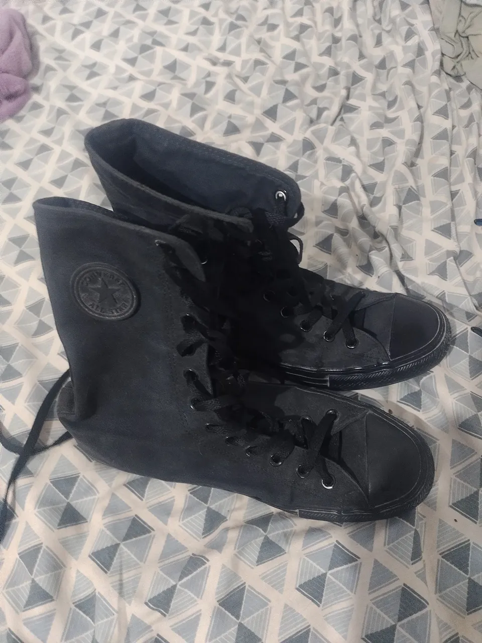 Converse All Star Cano Alto - Preto
