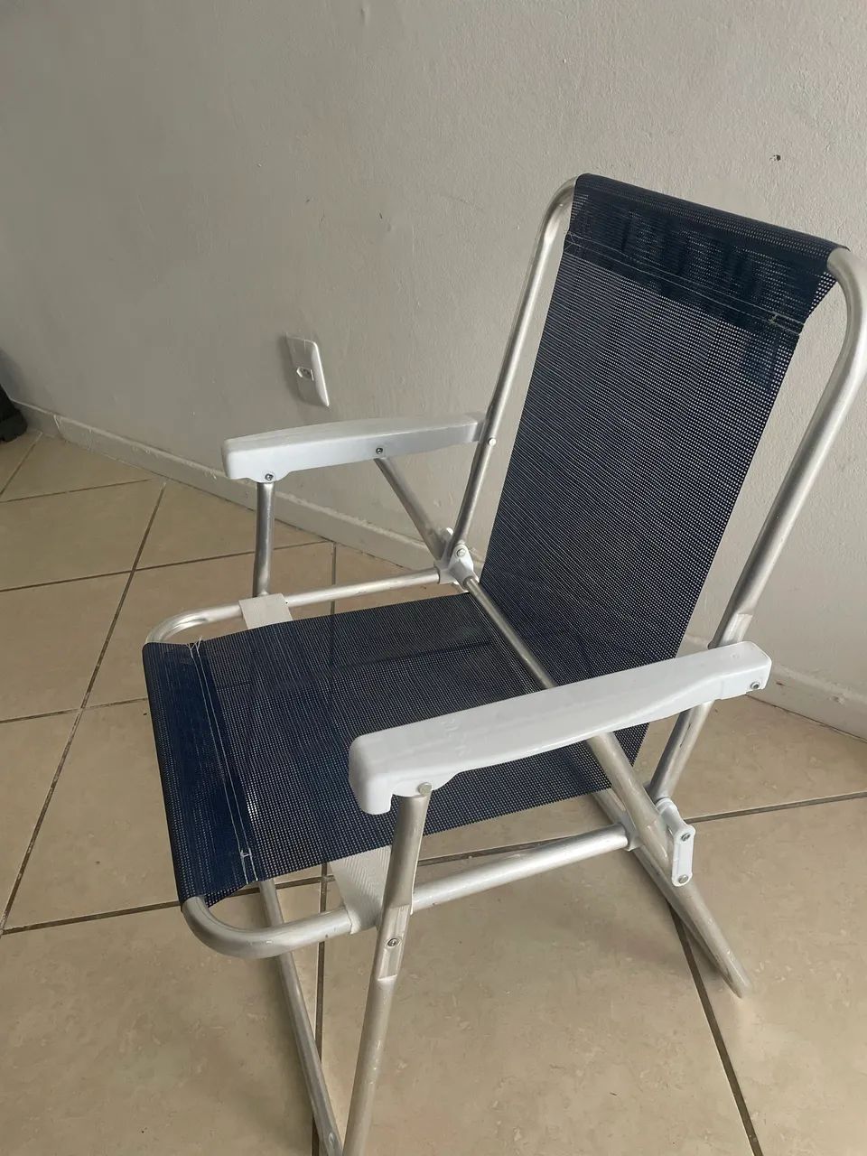 CADEIRA DE  DOBRÁVEL ALUMÍNIO 