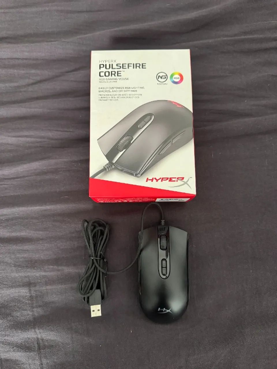 MOUSE HYPERX PULSEFIRE CORE RGB