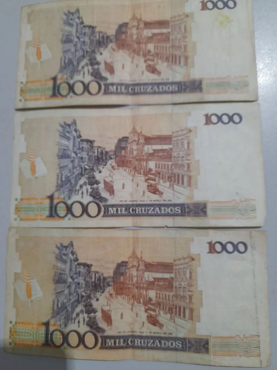 Cedulas 1000 cruzados - Foto 2