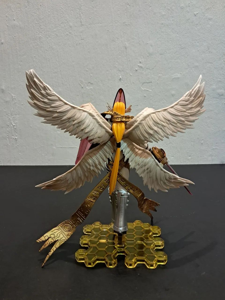 Action Figure Digimon Adventure - HolyAngemon/MagnaAngemon 22cm - Foto 4