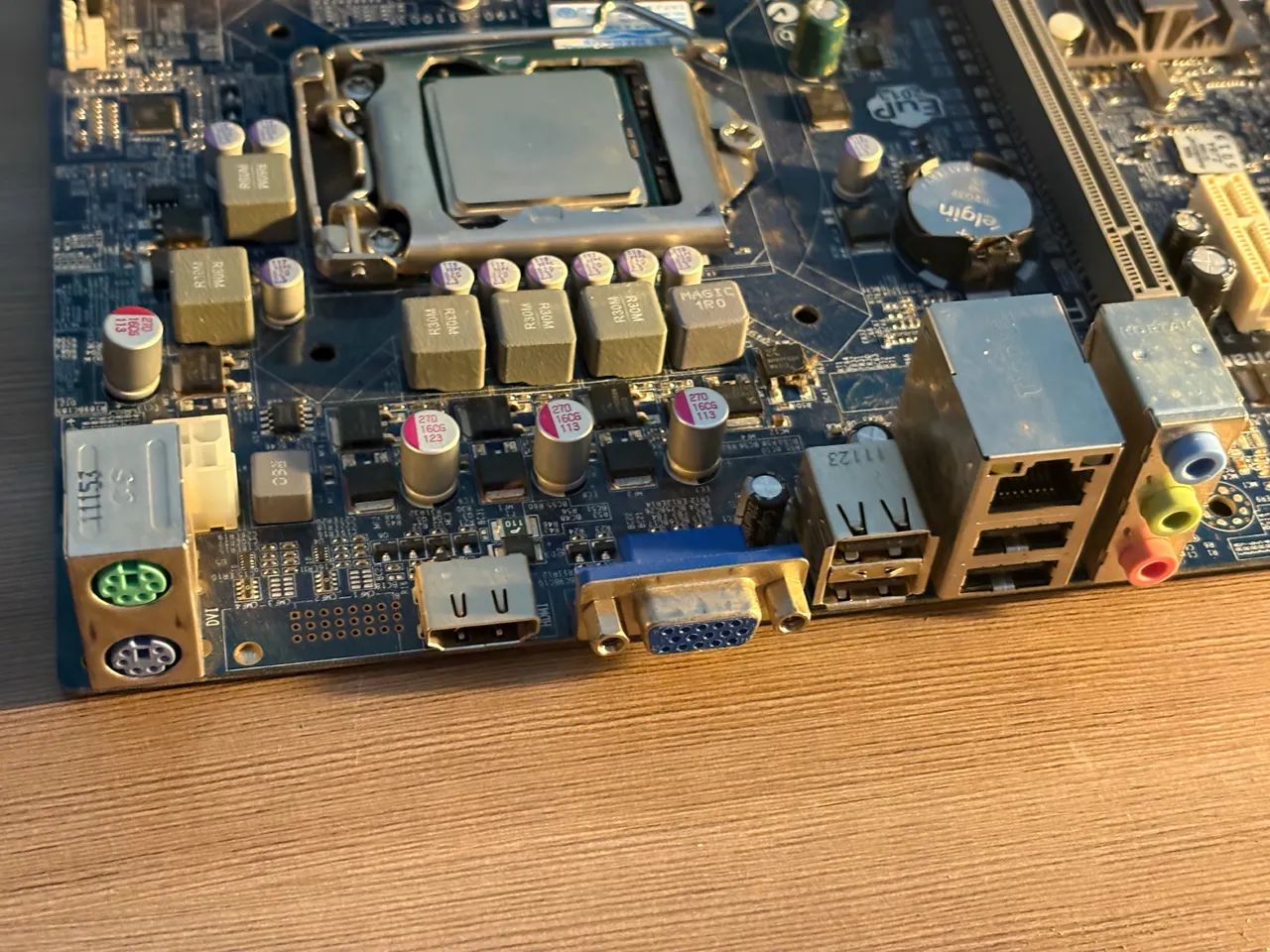 Kit Placa Mãe H61 (LGA 1155) + Pentium G620 + 4GB DDR3 (Sem Cooler) - Foto 4