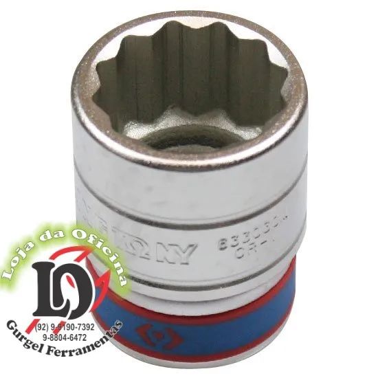 Soquete Estriado 30mm - 1/2" - King Tony