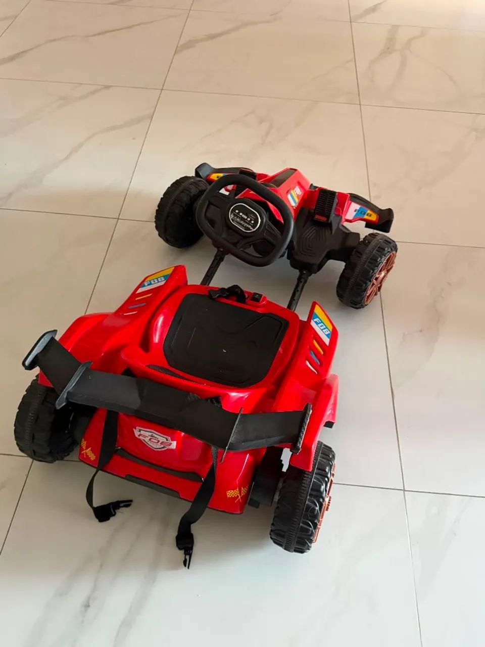 Carrinho elétrico kart 12v infantil - Foto 2