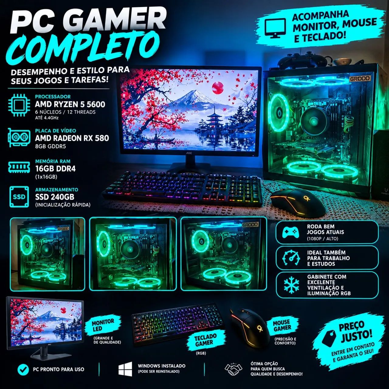 Pc gamer Promoção 