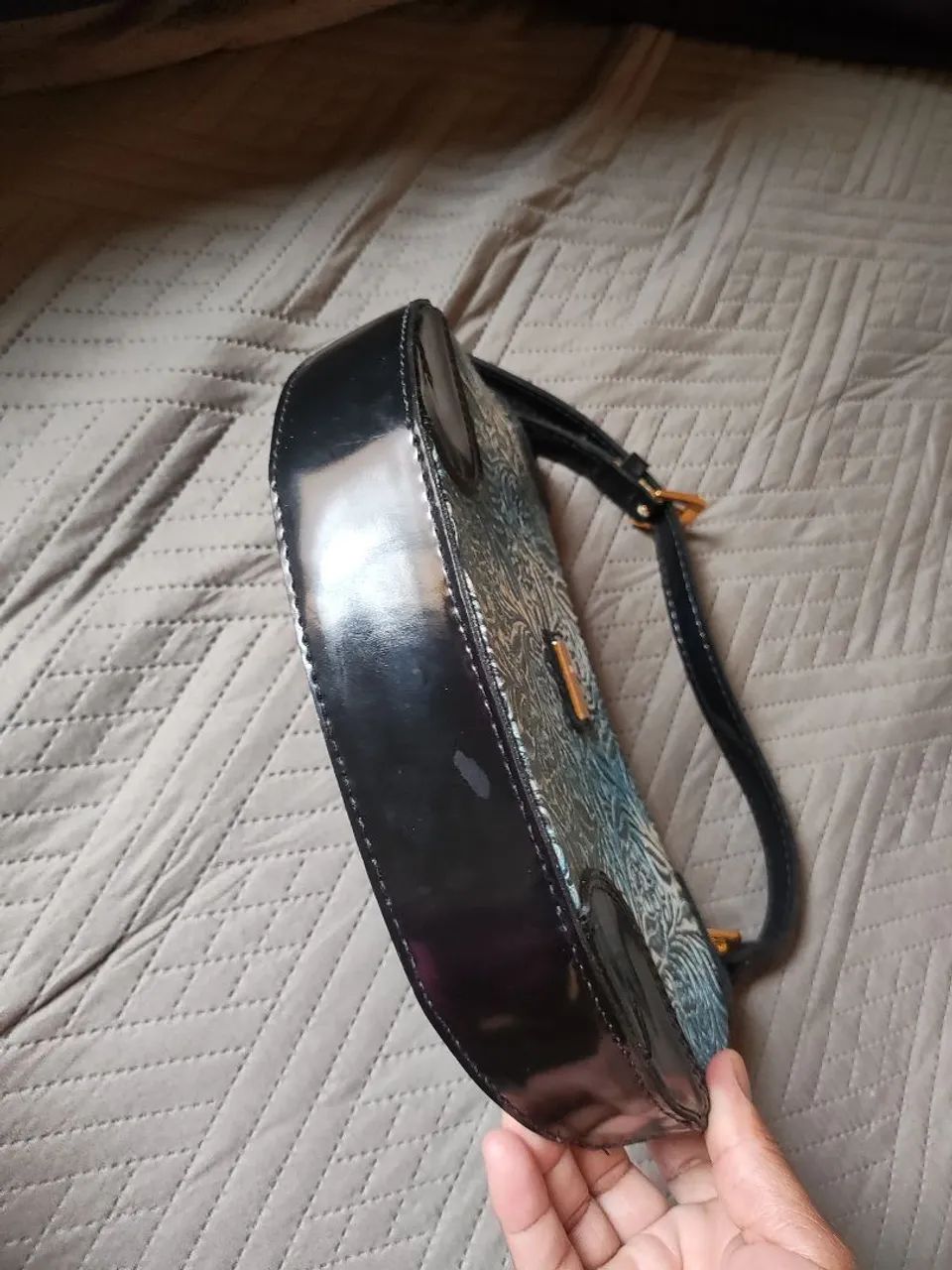 Bolsa De Ombro Monica Sanches - Nova (Sem Uso / Impecável) - Foto 2