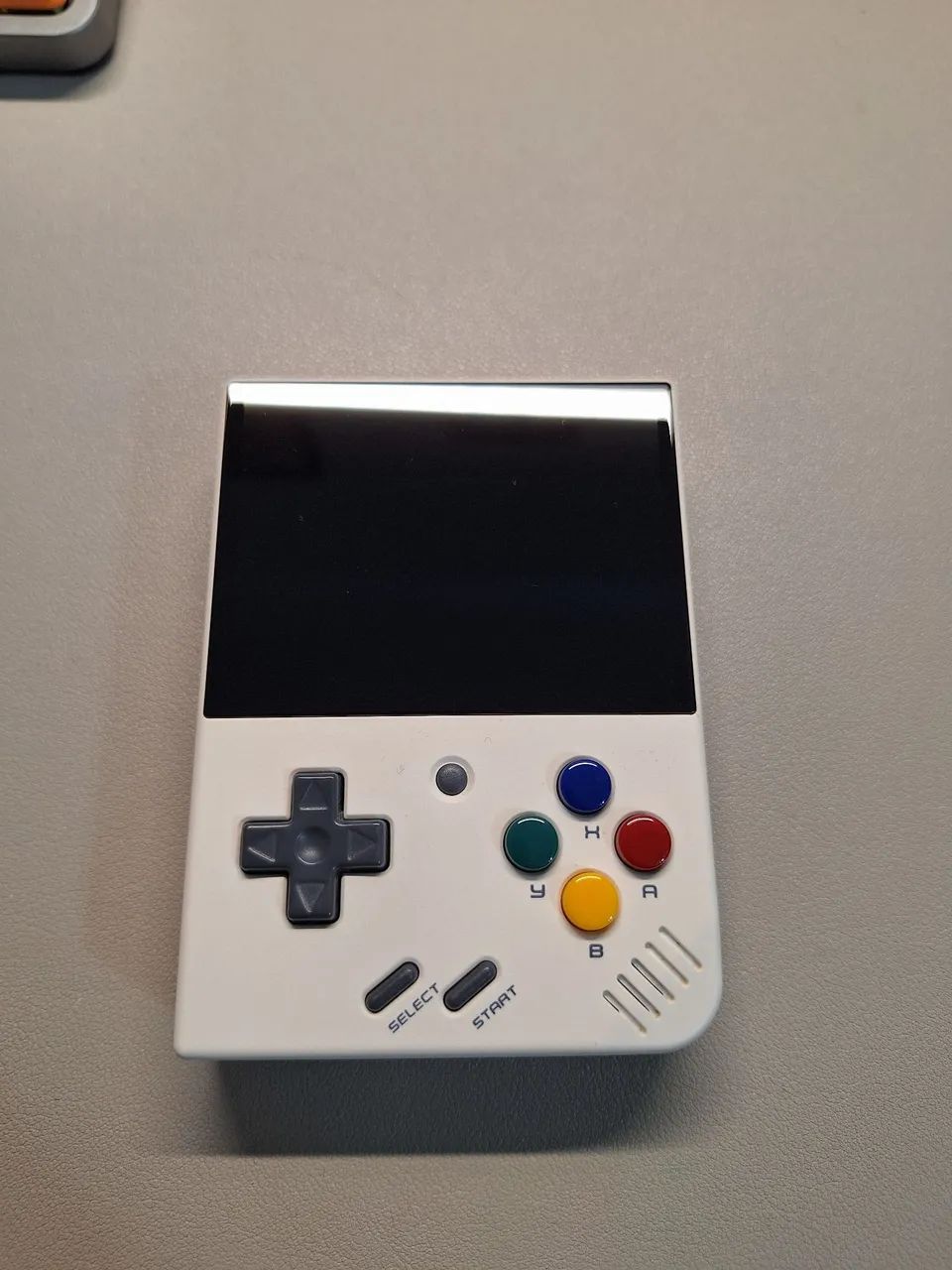 Miyoo mini plus - edição com relógio interno, cartão de 64GB com jogos e capinha - Foto 4