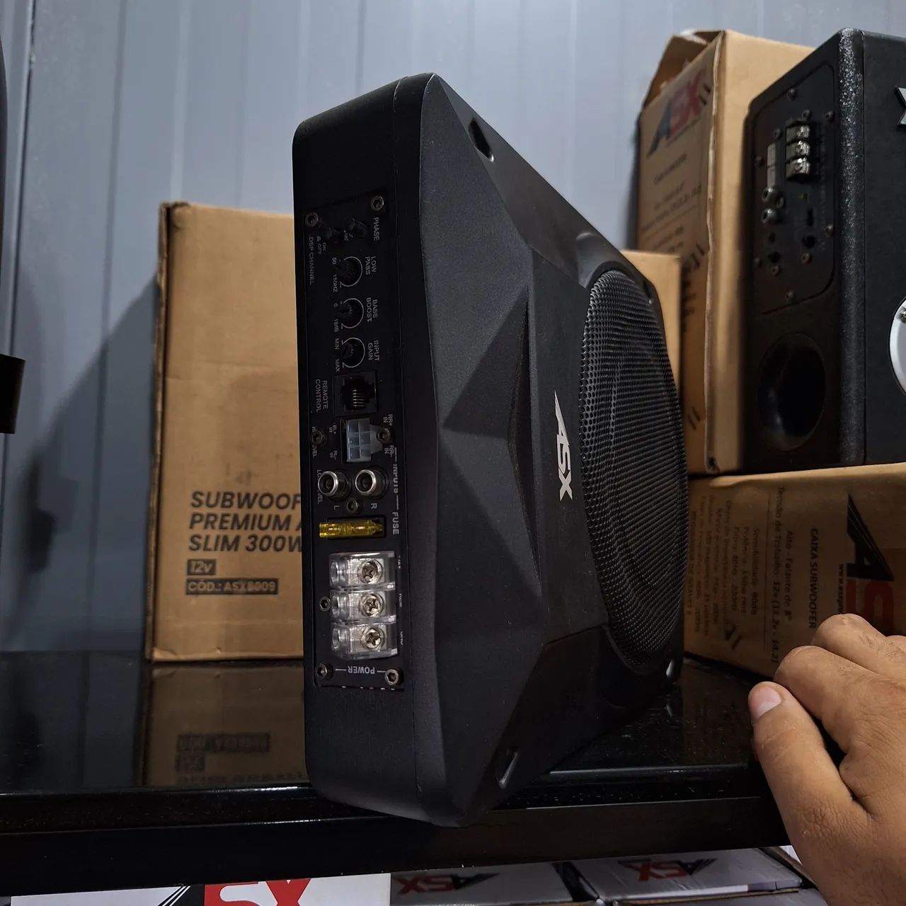 Som subwoofwr Premium ASX SLIM 300W - Foto 4