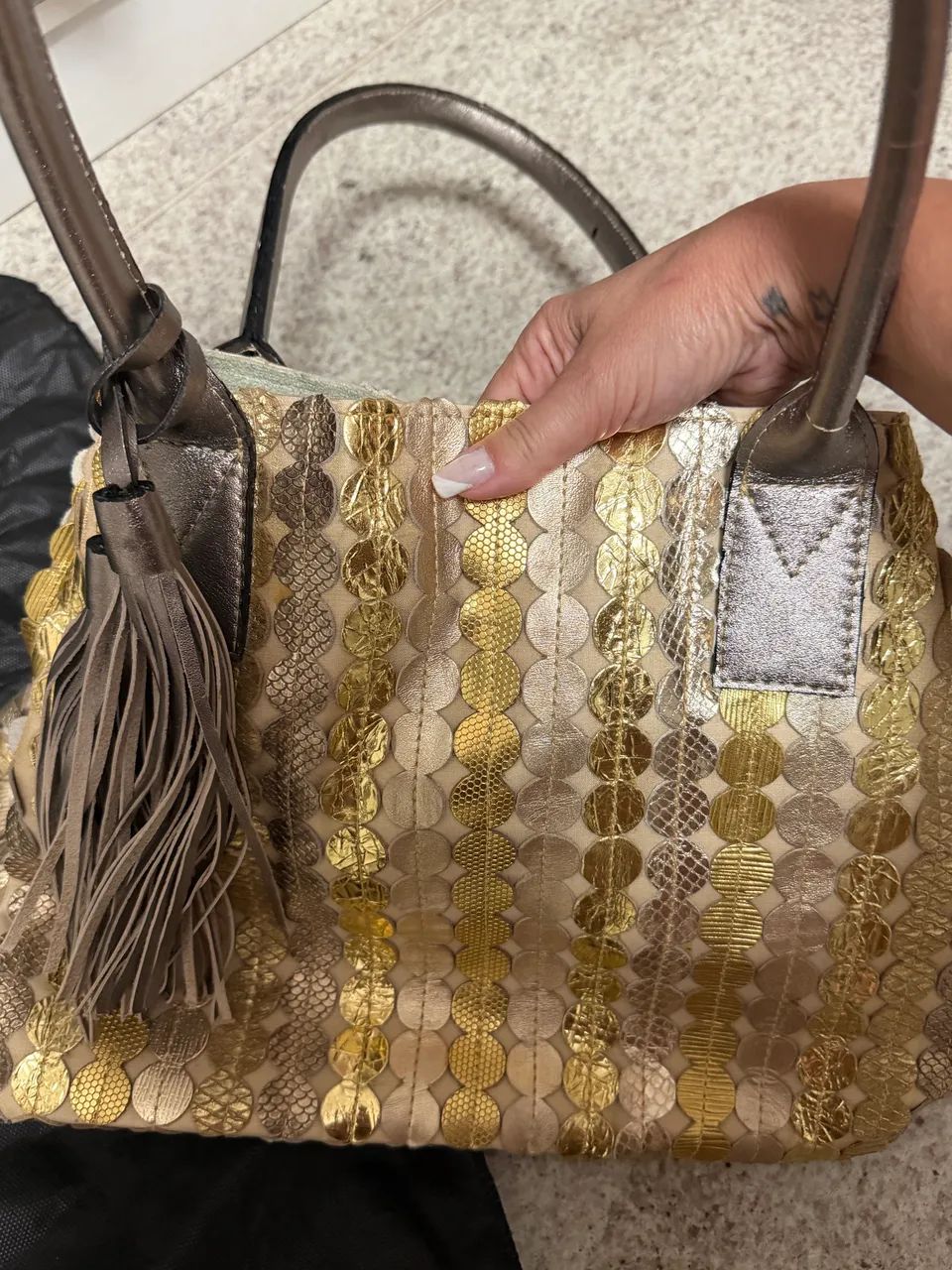 Bolsa HR couro - Foto 2