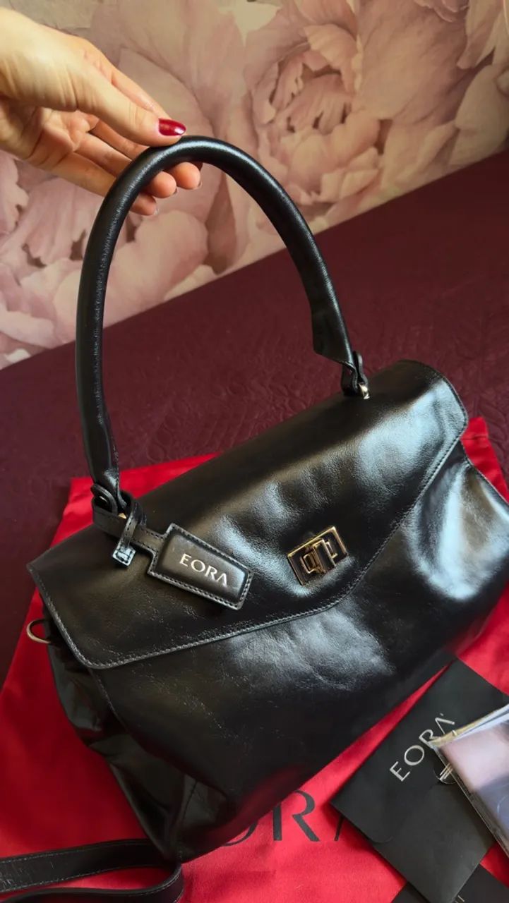 Bolsa Vértice EORA couro bovino  - Foto 2