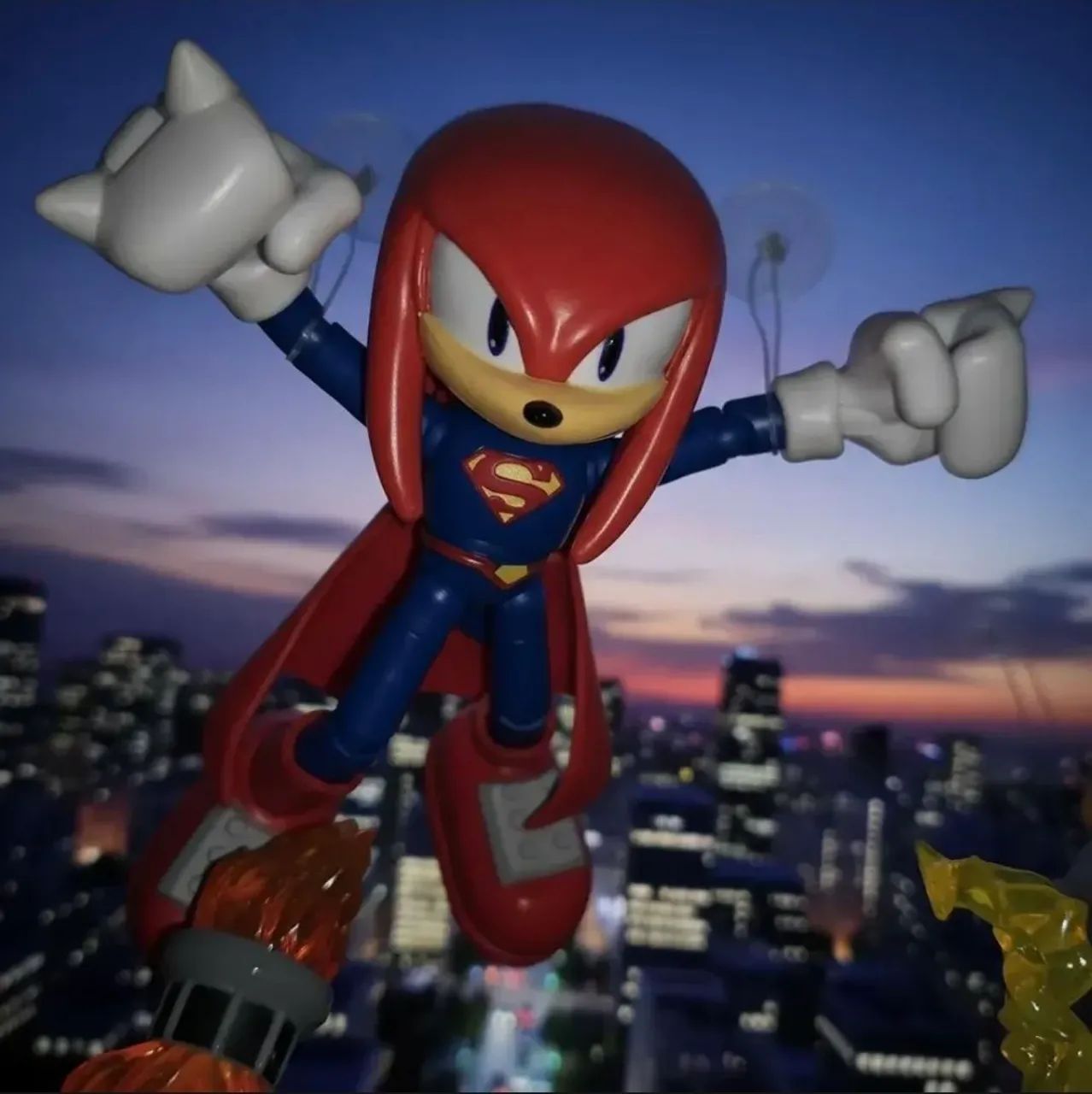 Boneco - Jakks Pacific DC Sonic Knuckles Superman  - Foto 2