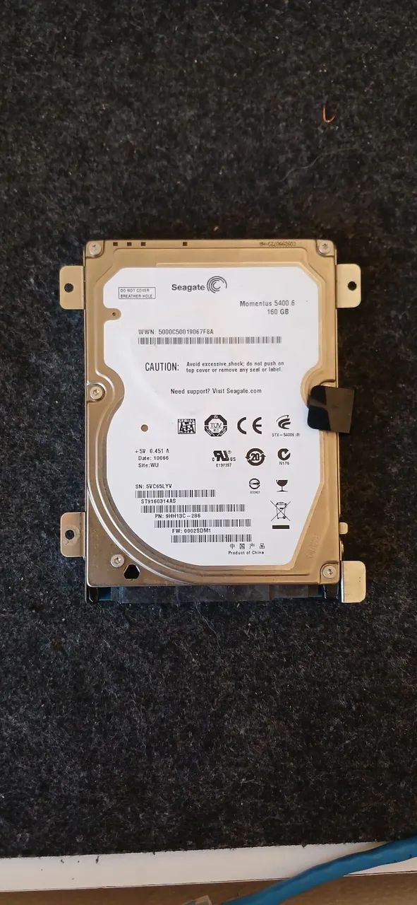 HD 160GB ++++ memória ram