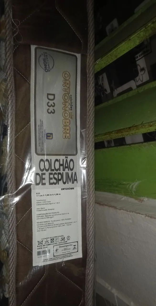 Colchão D33 casal 20cm 690,00 colchão casal D33 17cm 600,00  - Foto 2