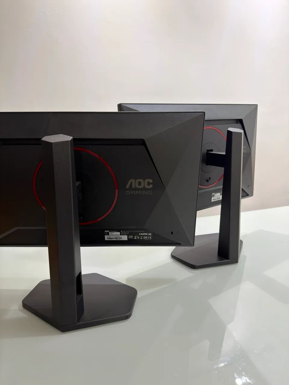 Par de Monitores  AOC 24 polegadas  - Foto 4