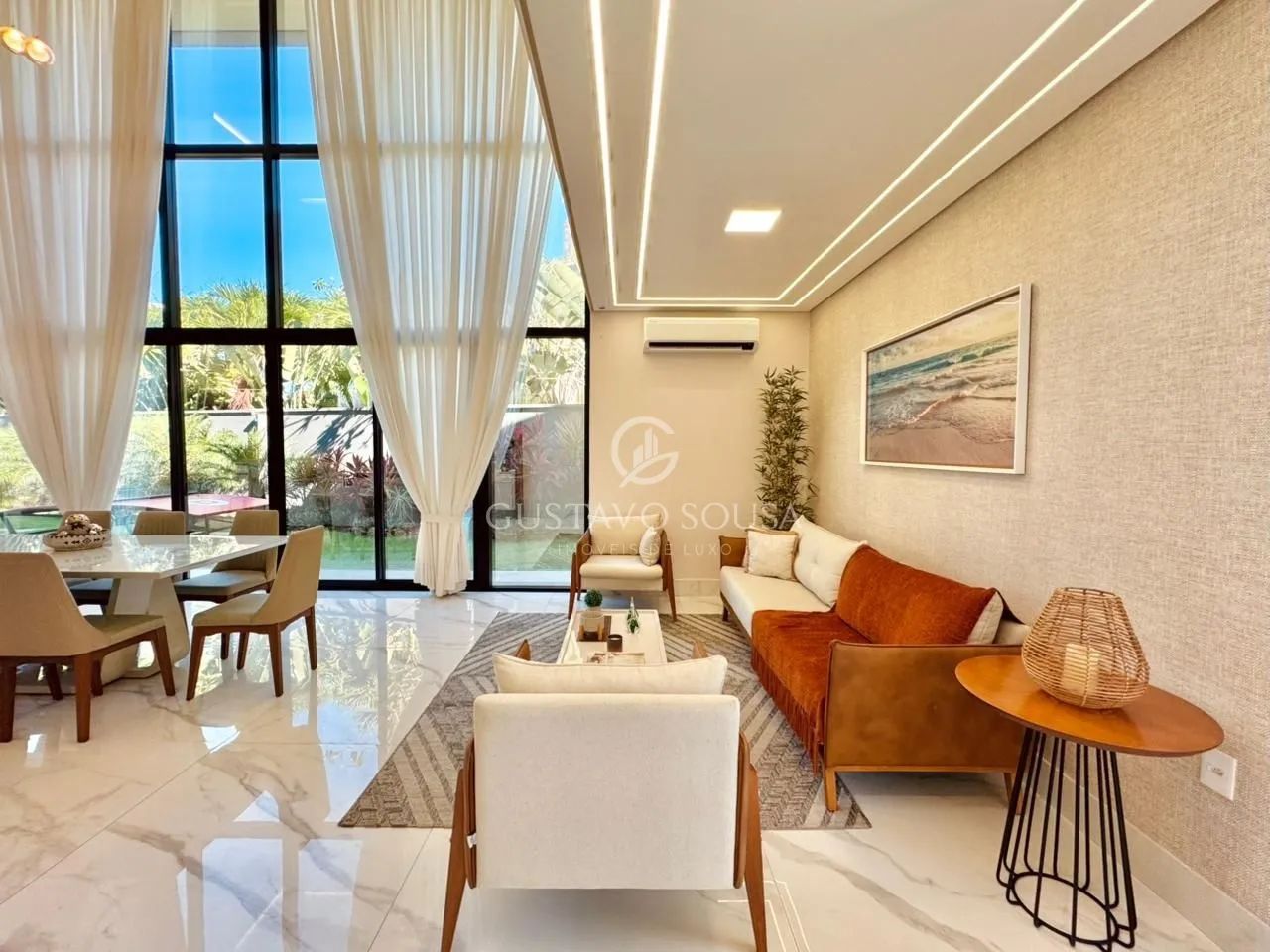 Casa com 5 dormitórios à venda, 400 m² por R$ 6.500.000 - Alphaville Fortaleza - Fortaleza - Foto 4