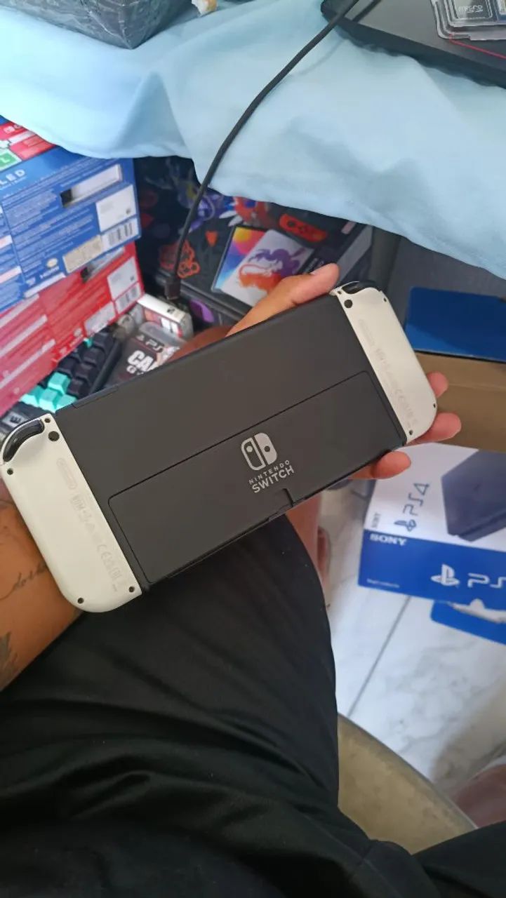 Nintendo Switch OLED 2tb com vários jogos - Foto 3