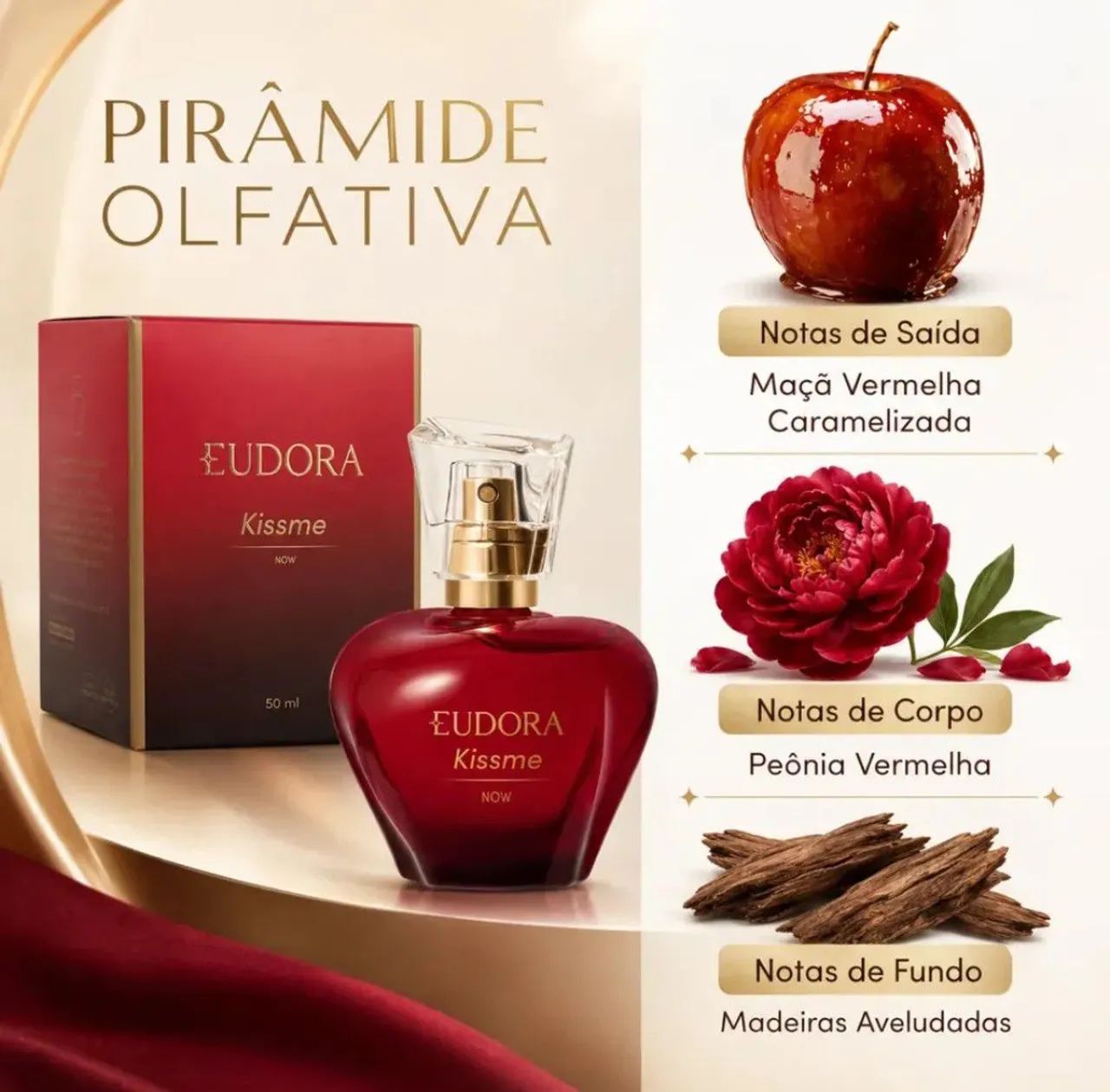 Perfume Eudora Kiss Me Original! - Foto 3