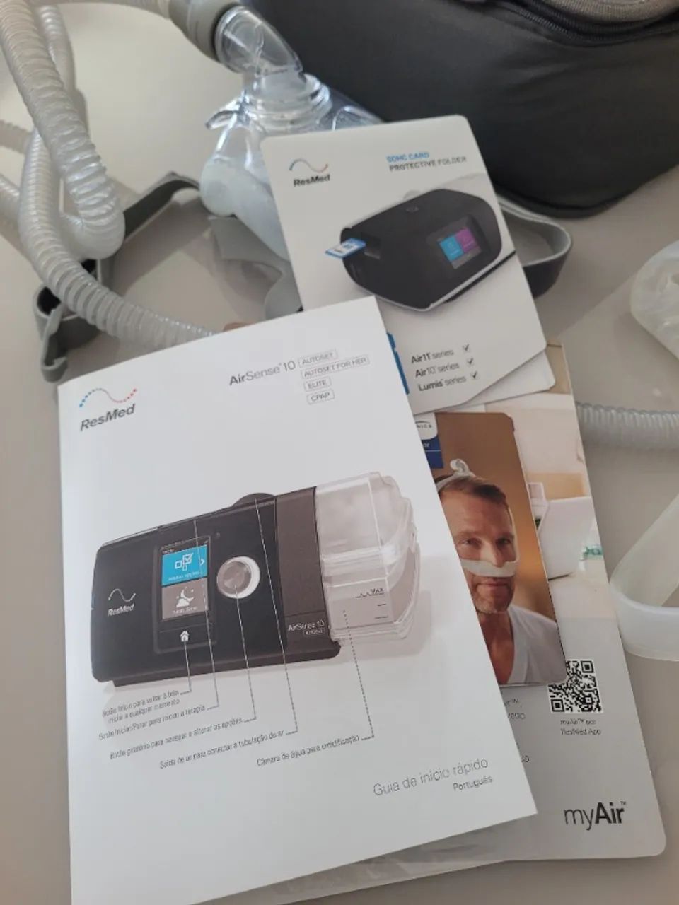 Vendo Cpap AirSense"10 pouco usado - Foto 5