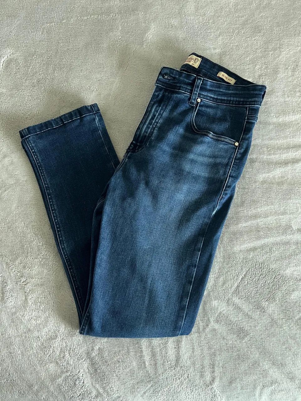 Calça jeans masculina slim fit Brooksfield - Foto 3