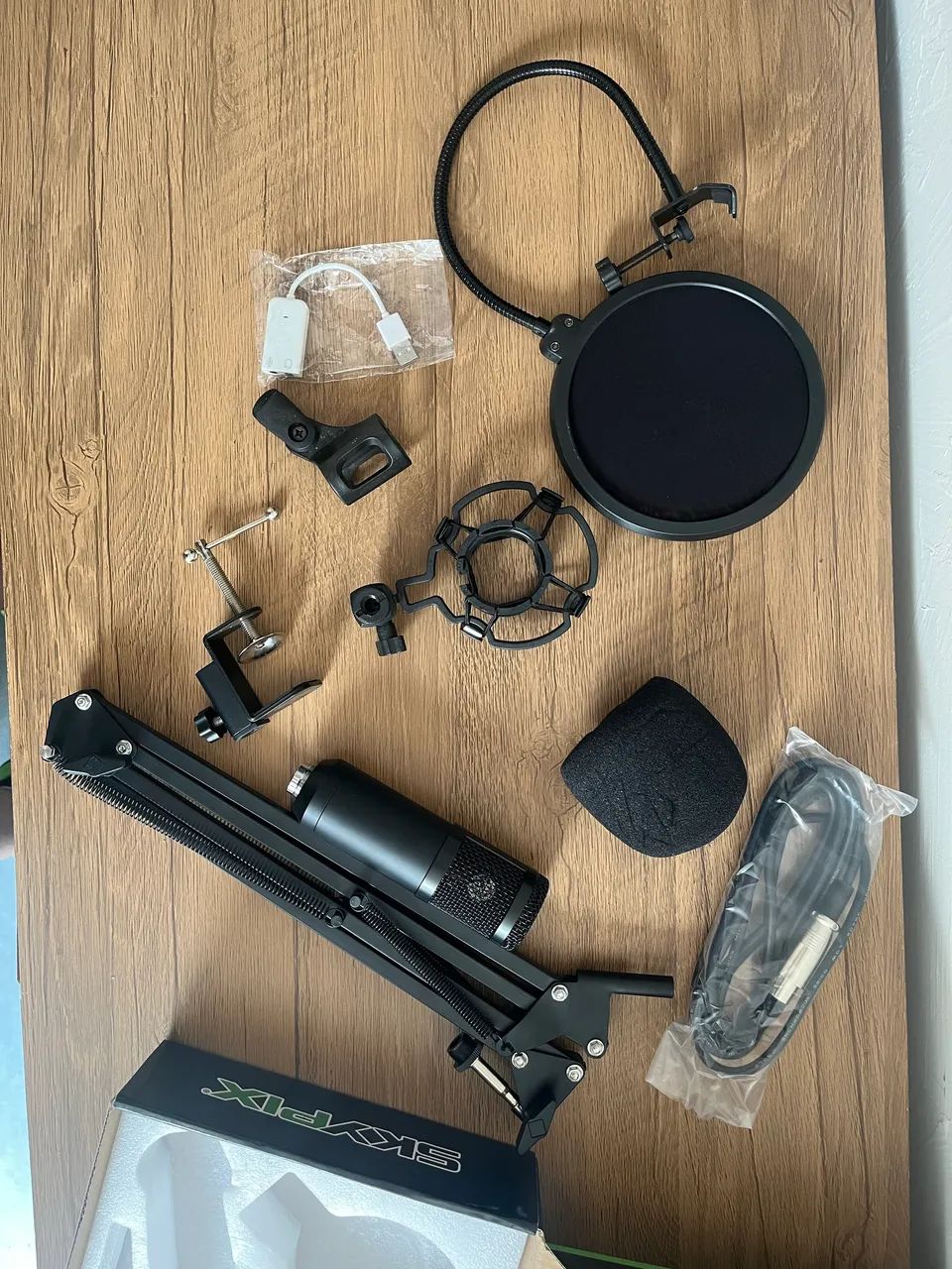 Kit de Microfone Condensador SK-BM800 da Skypix - Foto 3