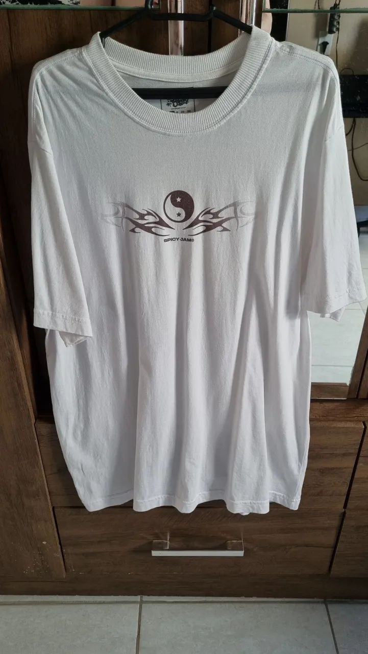 Camiseta oversized Spicyjam Tribal Ying Yang