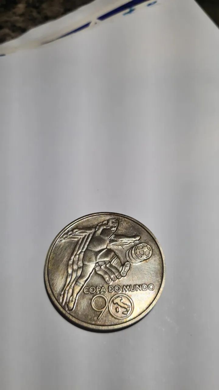 Medalha de prata da copa de 90 - Foto 2