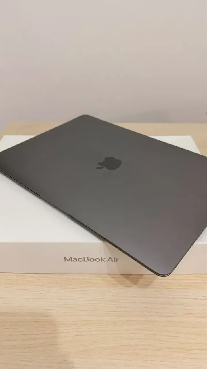Macbook Air M1 2020 Cor Cinza Espacial 256gb Zerado Sem Marcas