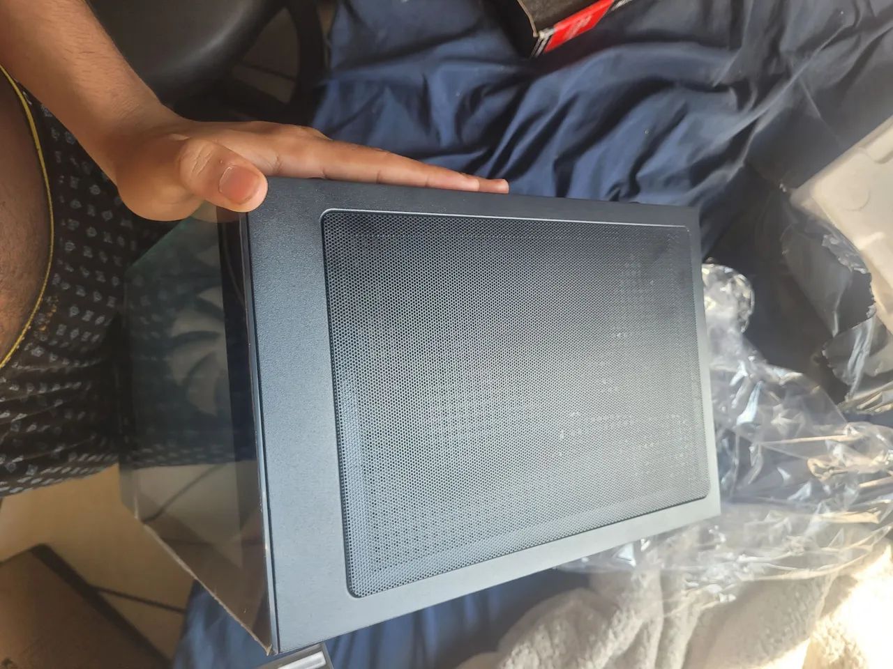 Gabinete com 3 fans e sem fonte  - Foto 3