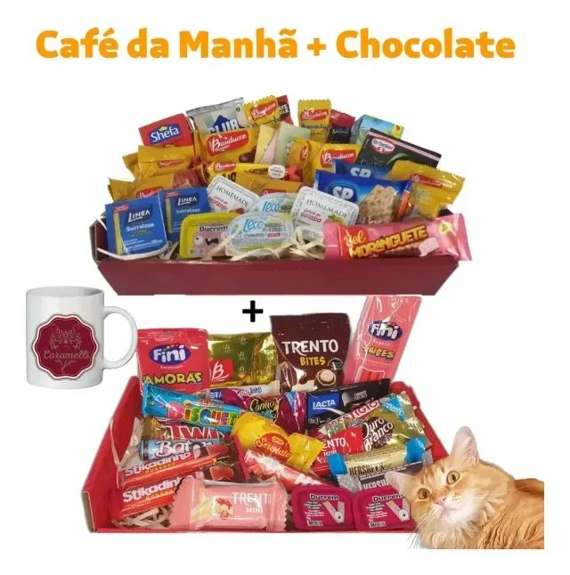 Cesta de Chocolate Presente 52 Itens - Foto 2