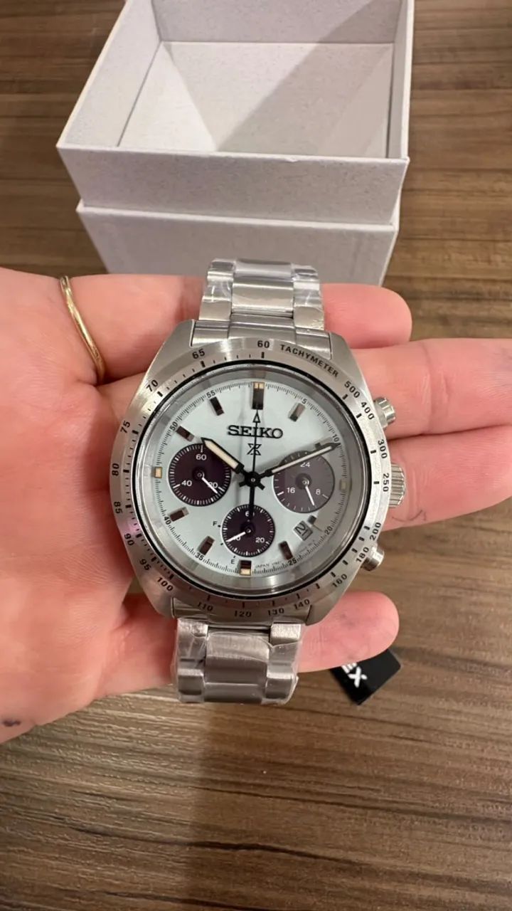 Relógio Seiko Prospex Speedtimer Solar SSC911P1