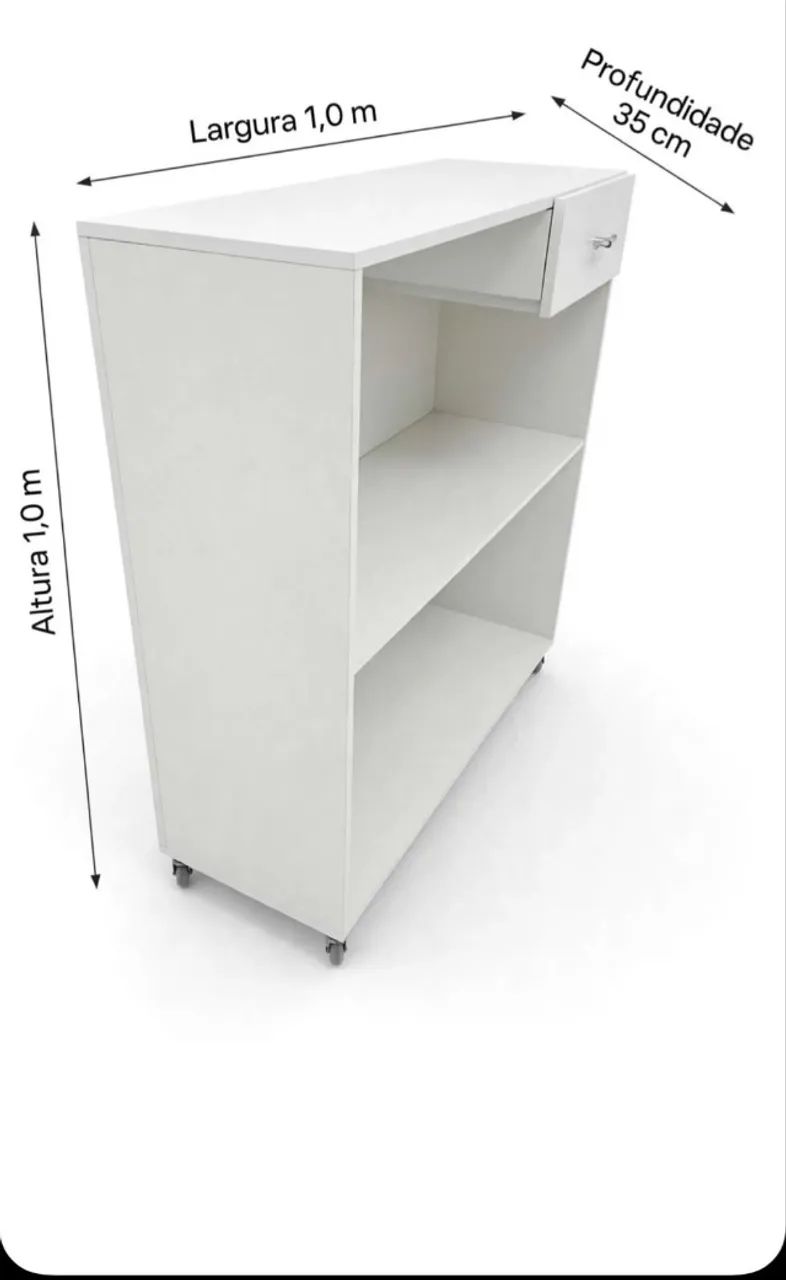 venndo balcão para recepção em MDF - Foto 4