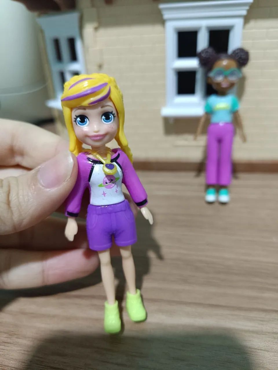 Boneca Polly Pocket - Duas bonecas seminovas  - Foto 2
