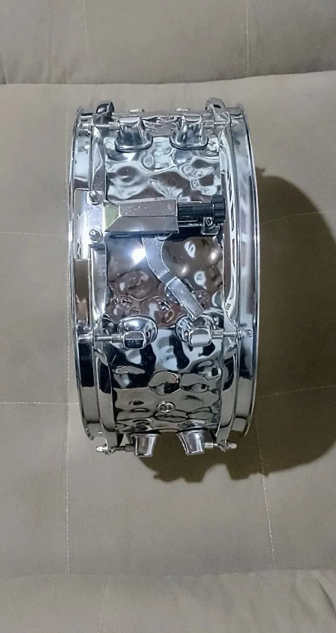 Caixa Mapex Aço 12x5 Martelada - caixa bateria 12 polegadas  - Foto 4