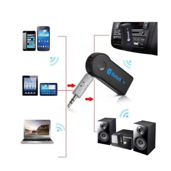 Bluetooth pra som de carro entrada P2  - Foto 2