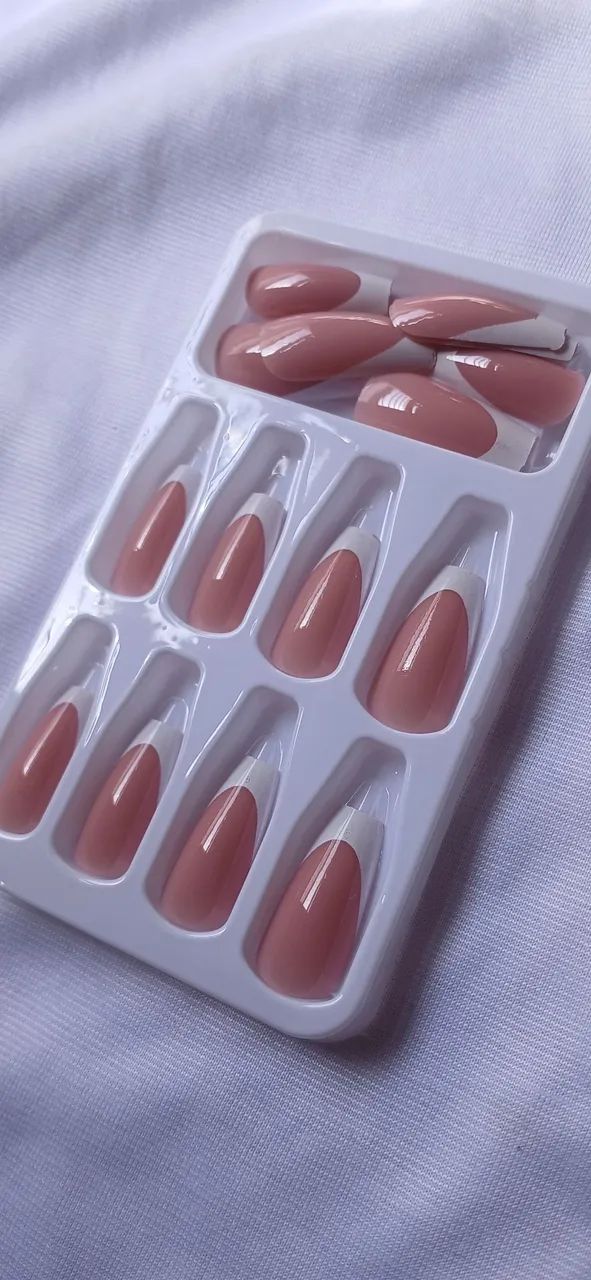 Unhas postiças realista 