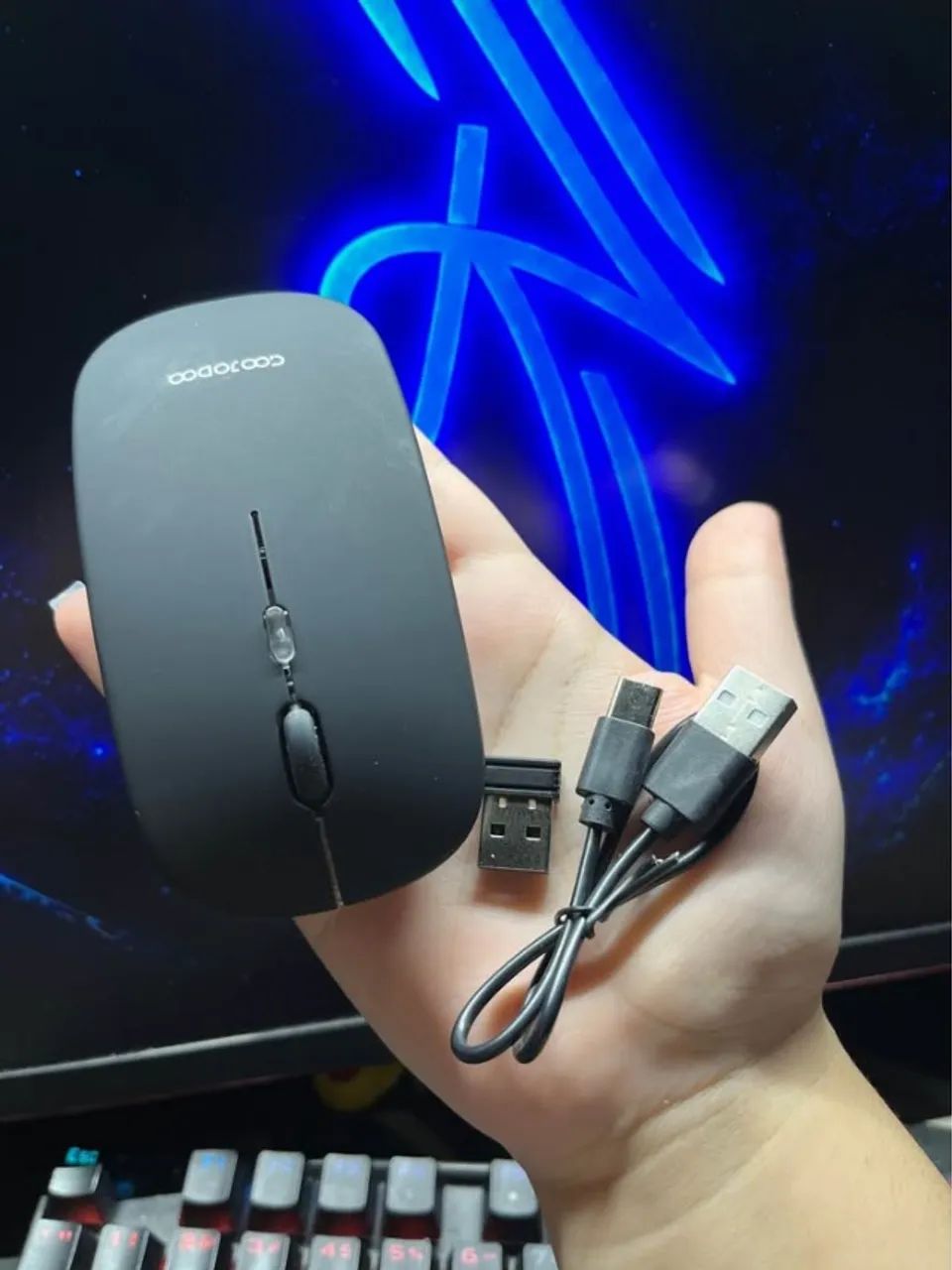 Mouse Bluetooth RGB - Foto 5
