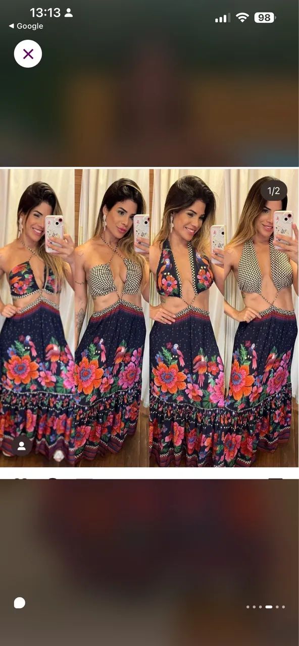 Vestido Farm Florescer  - Foto 3