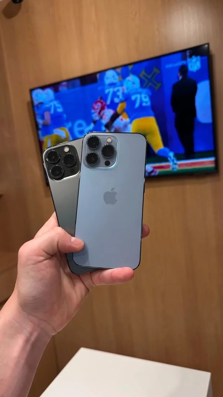 iPhone 13 Pro Max 128GB - SEMINOVO 1 ANO DE GARANTIA - Celulares e