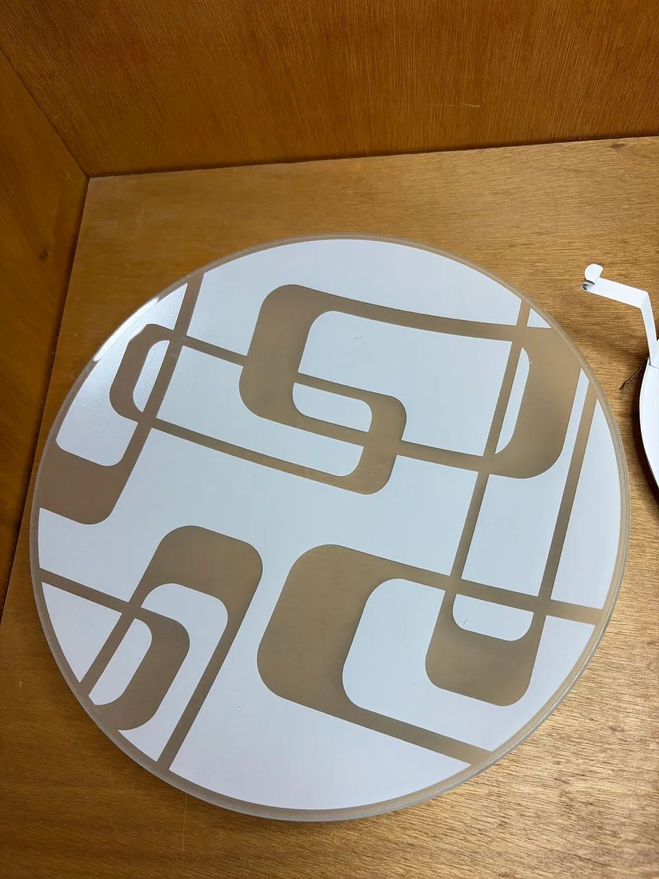 Luminária de Teto Dupla com Cúpula de Vidro - Foto 6