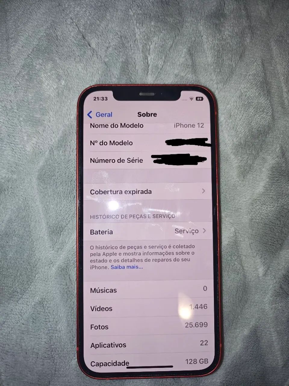 IPHONE 12 VERSÃO RED 100%ORIGINAL - Foto 4