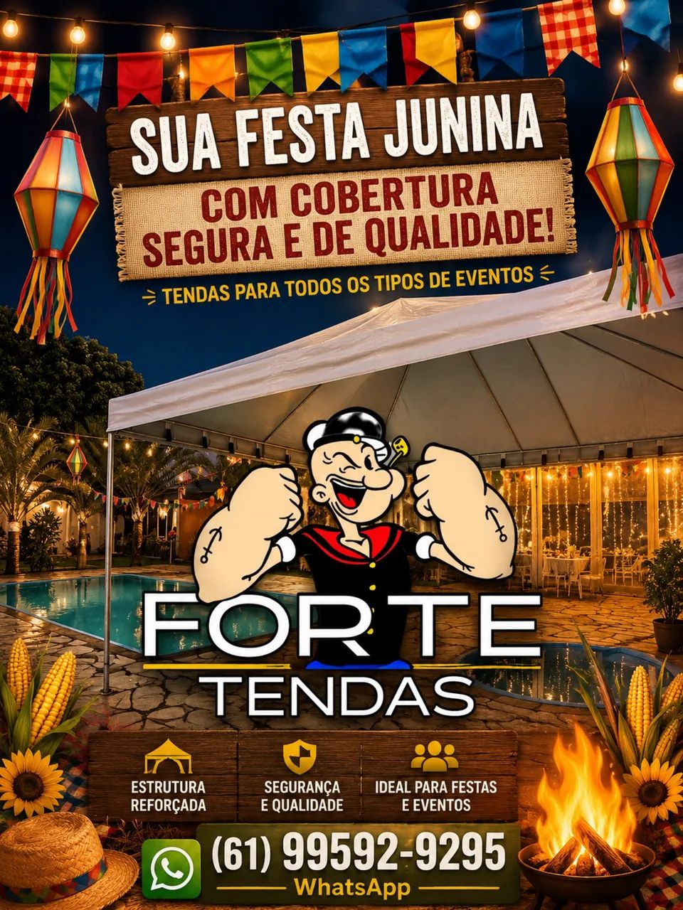 Locaç ão de Tendas piramidais  - Foto 2