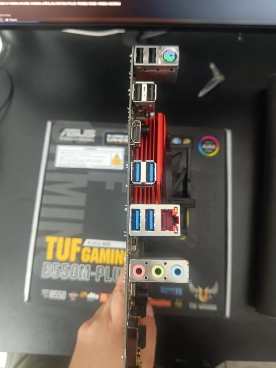 Placa mãe Asus B150m Pro Gaming LGA1151 (6ª e 7ª geração) - Foto 3