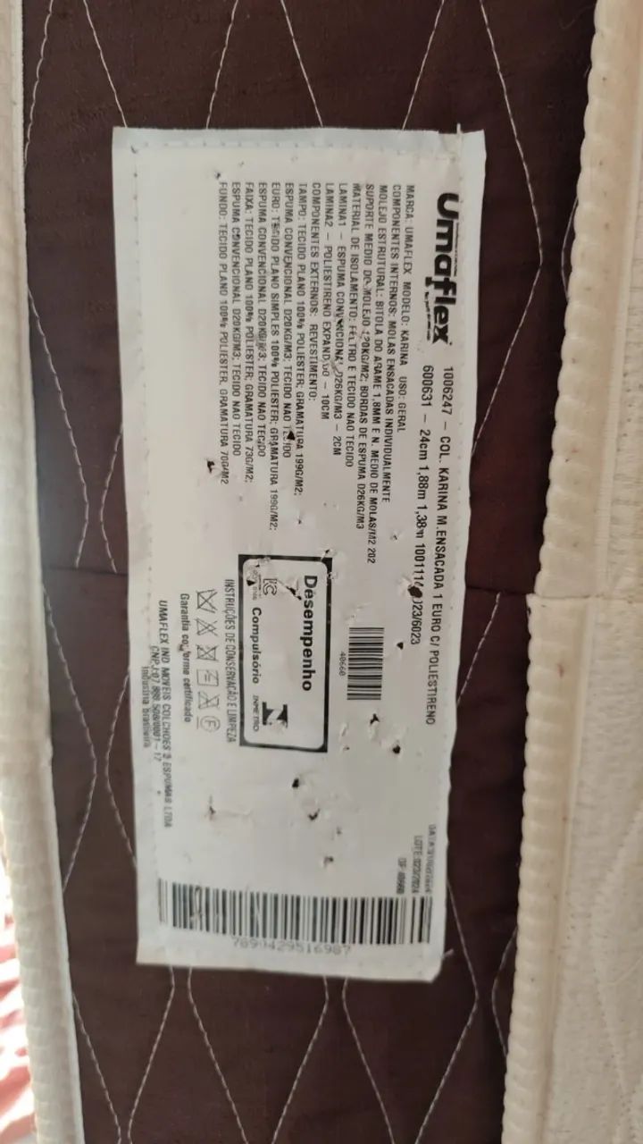 Colchão de Casal Umaflex - Foto 4