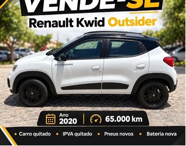 Renault Kwid OUTSIDER 1.0 FLEX 12V 5P MEC. 2020